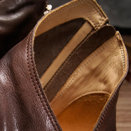 Handmade retro sandal boots