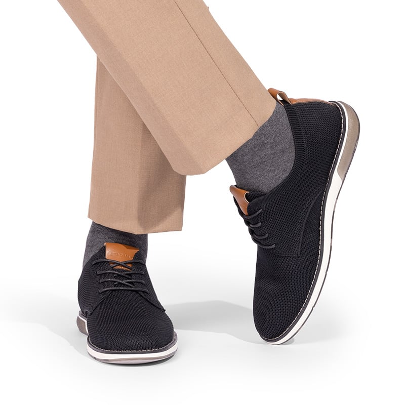 Men's Knitted Oxford Casual Dress Shoes