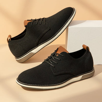 Men's Knitted Oxford Casual Dress Shoes