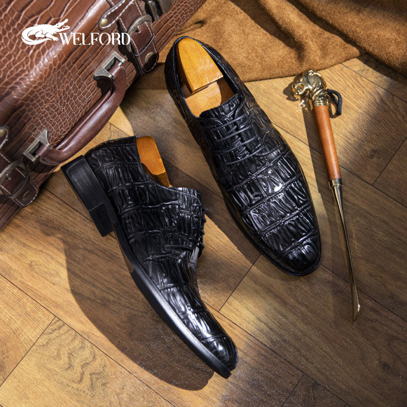 Men's business formal leather shoes