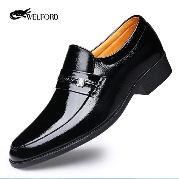 Italian soft leather handmade business loafers