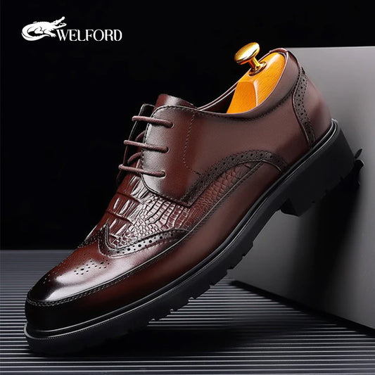 Men's business formal leather shoes
