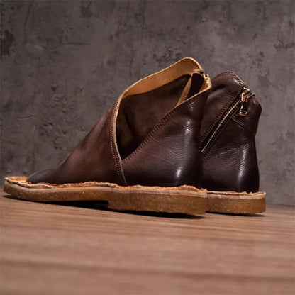 Handmade retro sandal boots