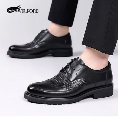 Men's business formal leather shoes