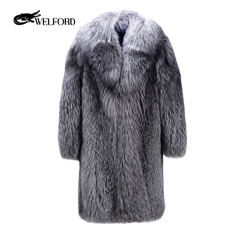 Men's full mink fur coat