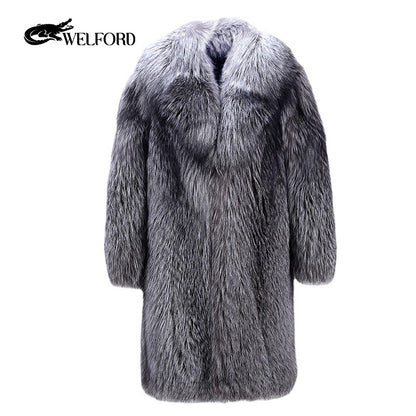 Men's full mink fur coat