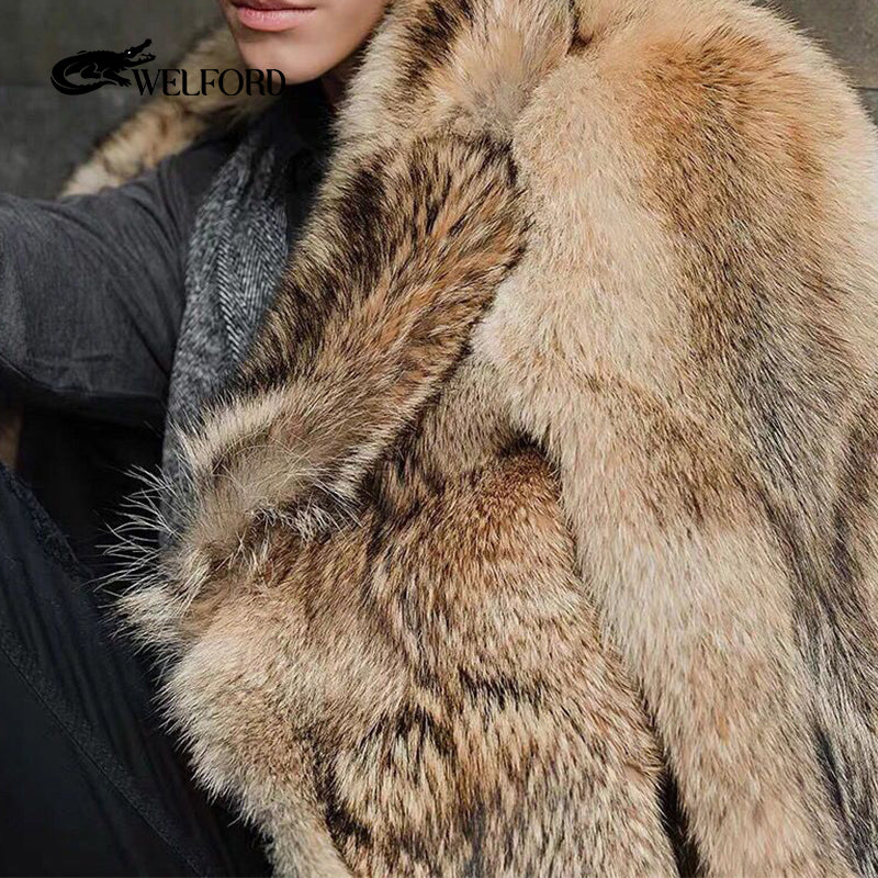 Men's mink coat
