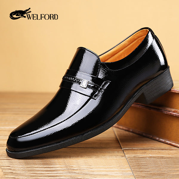 Italian soft leather handmade business loafers