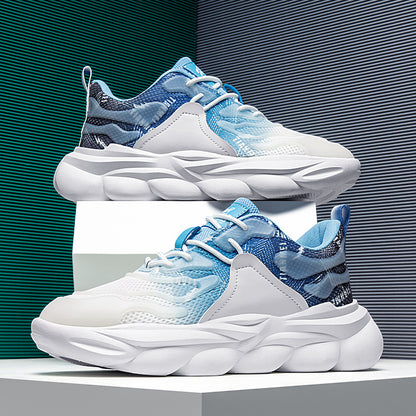 Men's low top breathable mesh sneakers