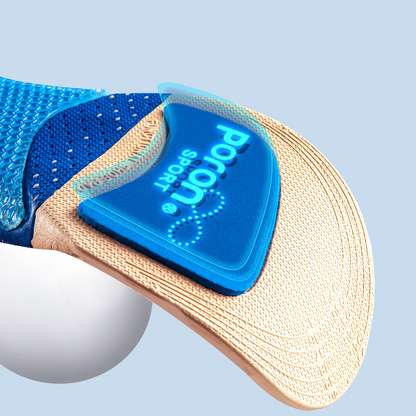 Men's Shock Absorbing Sweat Breathable Sports Insoles