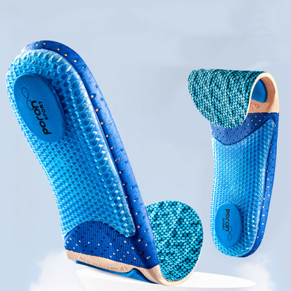 Men's Shock Absorbing Sweat Breathable Sports Insoles