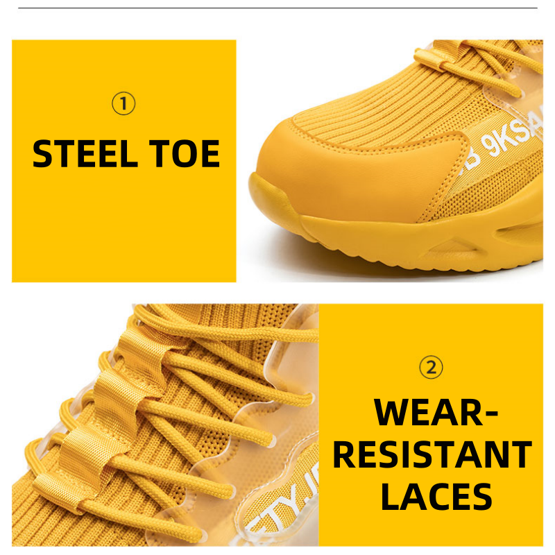 Breathable Fashion Anti-smash Insulated Safety Shoes