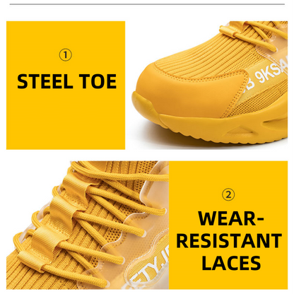 Breathable Fashion Anti-smash Insulated Safety Shoes