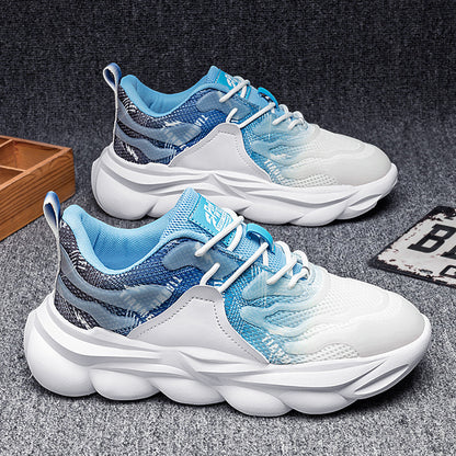 Men's low top breathable mesh sneakers