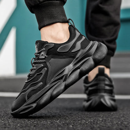 Men's low top breathable mesh sneakers