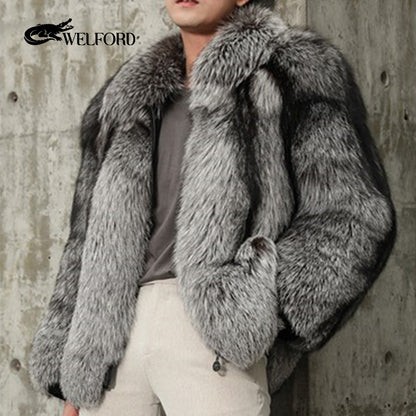 New fox fur jacket