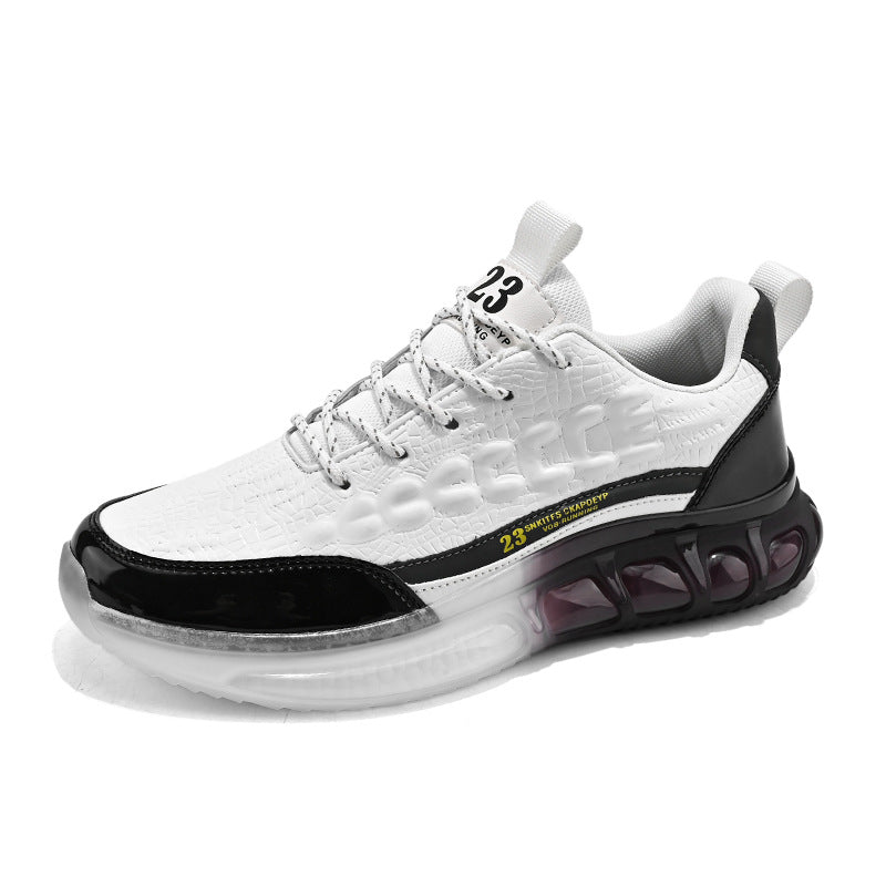 Men's shoes crocodile leather sneakers