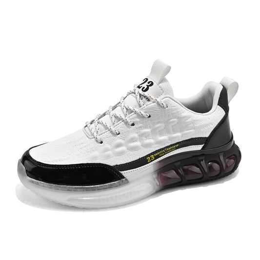Men's shoes crocodile leather sneakers