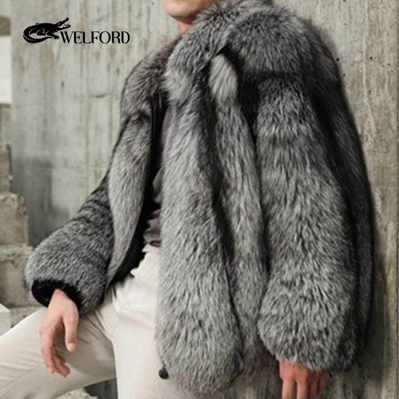 New fox fur jacket