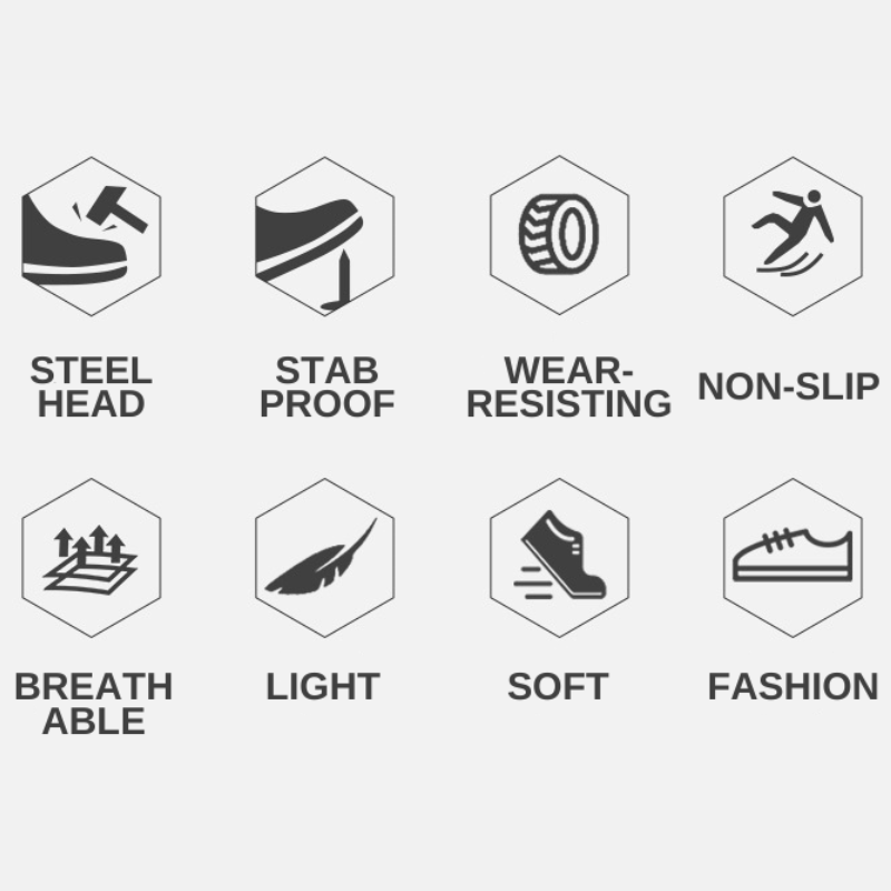 Breathable Anti-smash Insulated Safety Shoes