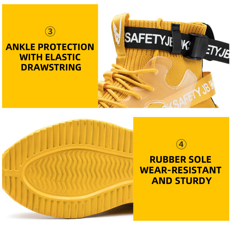 Breathable Fashion Anti-smash Insulated Safety Shoes