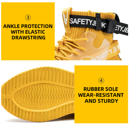 Breathable Fashion Anti-smash Insulated Safety Shoes